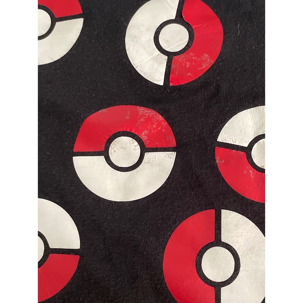 Wonder Nation Boys Pokemon I Caught 100 Days Poke Ball Graphic Tee Black L 10-12 - Picture 4 of 7